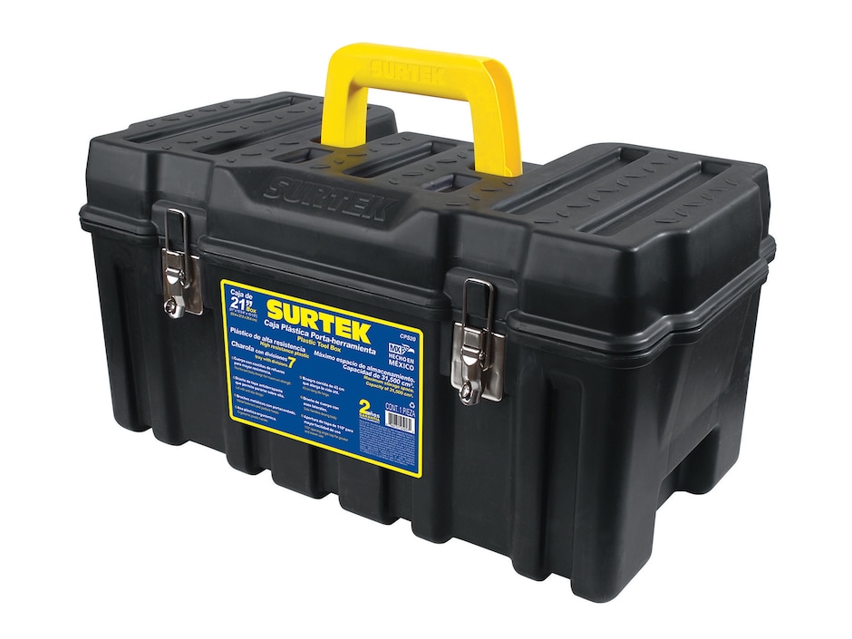 Imagen de producto Caja de herramientas surtek 7 compartimentos