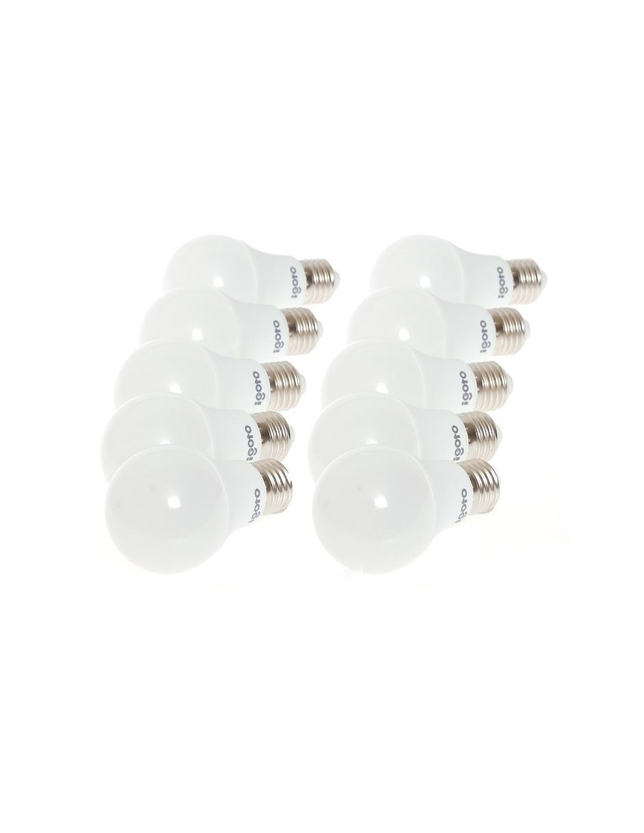 Set de focos LED 10 piezas iGOTO 9 Watts F10P10109