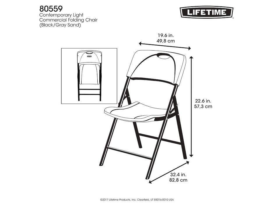 Silla plegable set 4 piezas 2
