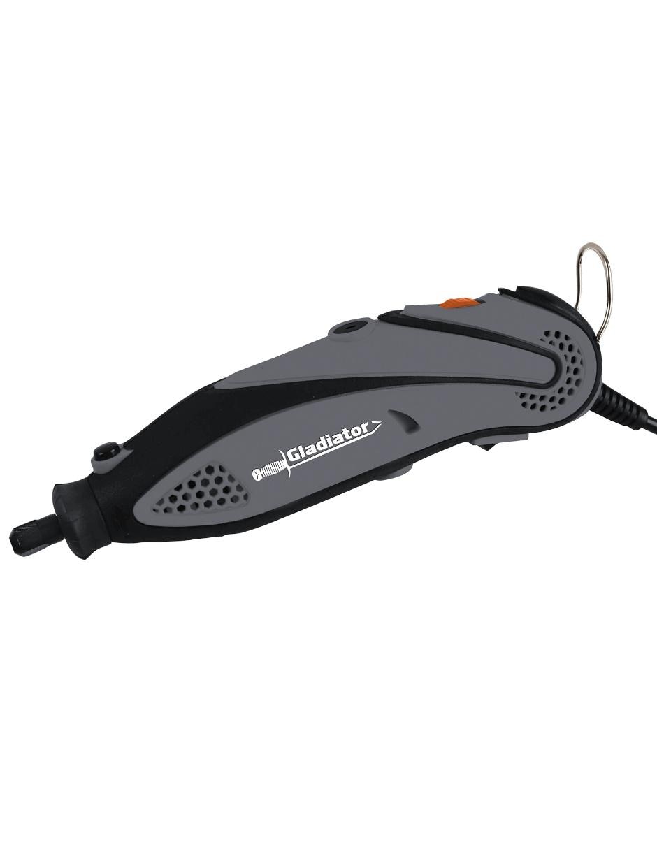 Mototool velocidad variable con eje flexible Gladiator MT 600/120K 135W 3500 Rpm