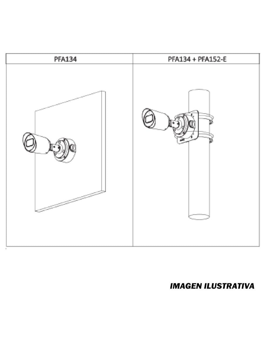 Cámara individual de seguridad alámbrica 103° con capacidad para grabar para interior y exterior 2