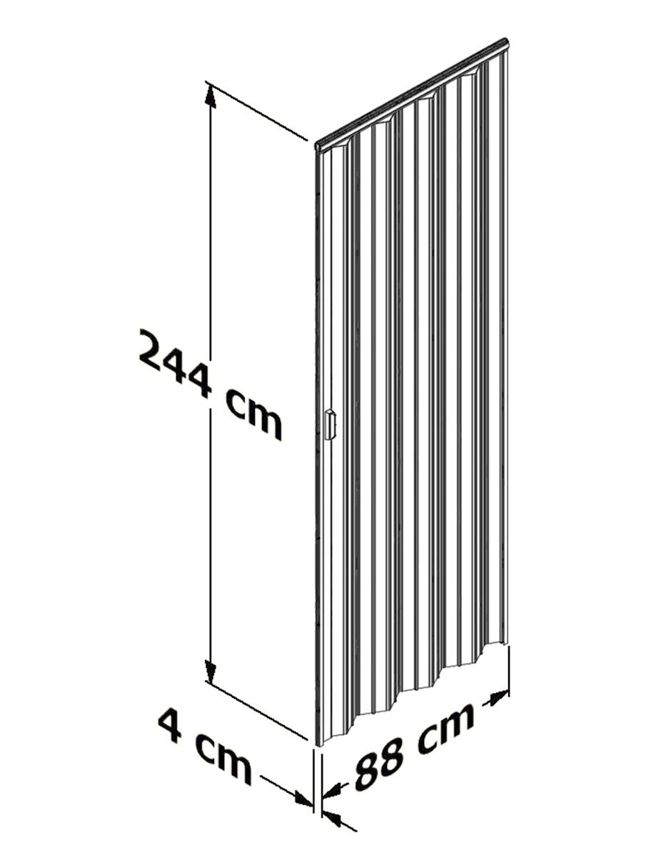 Puerta Plegable MED PVC Extruido 7