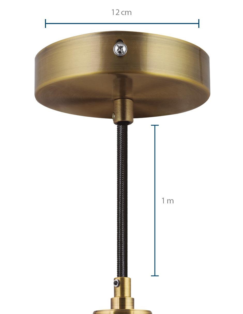 Luminario Andalucia Brown bronce E27