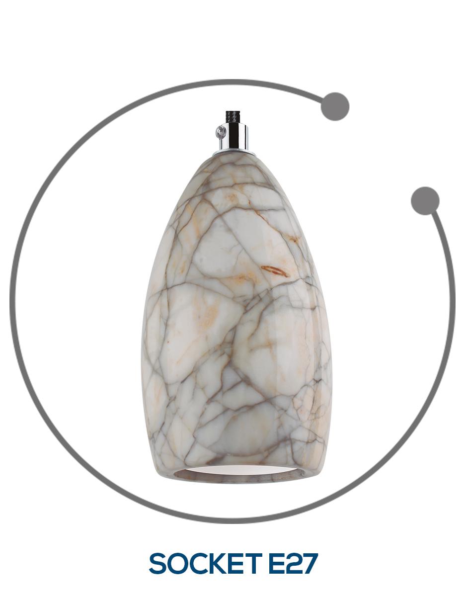 Luminario Ankara Marmol E27