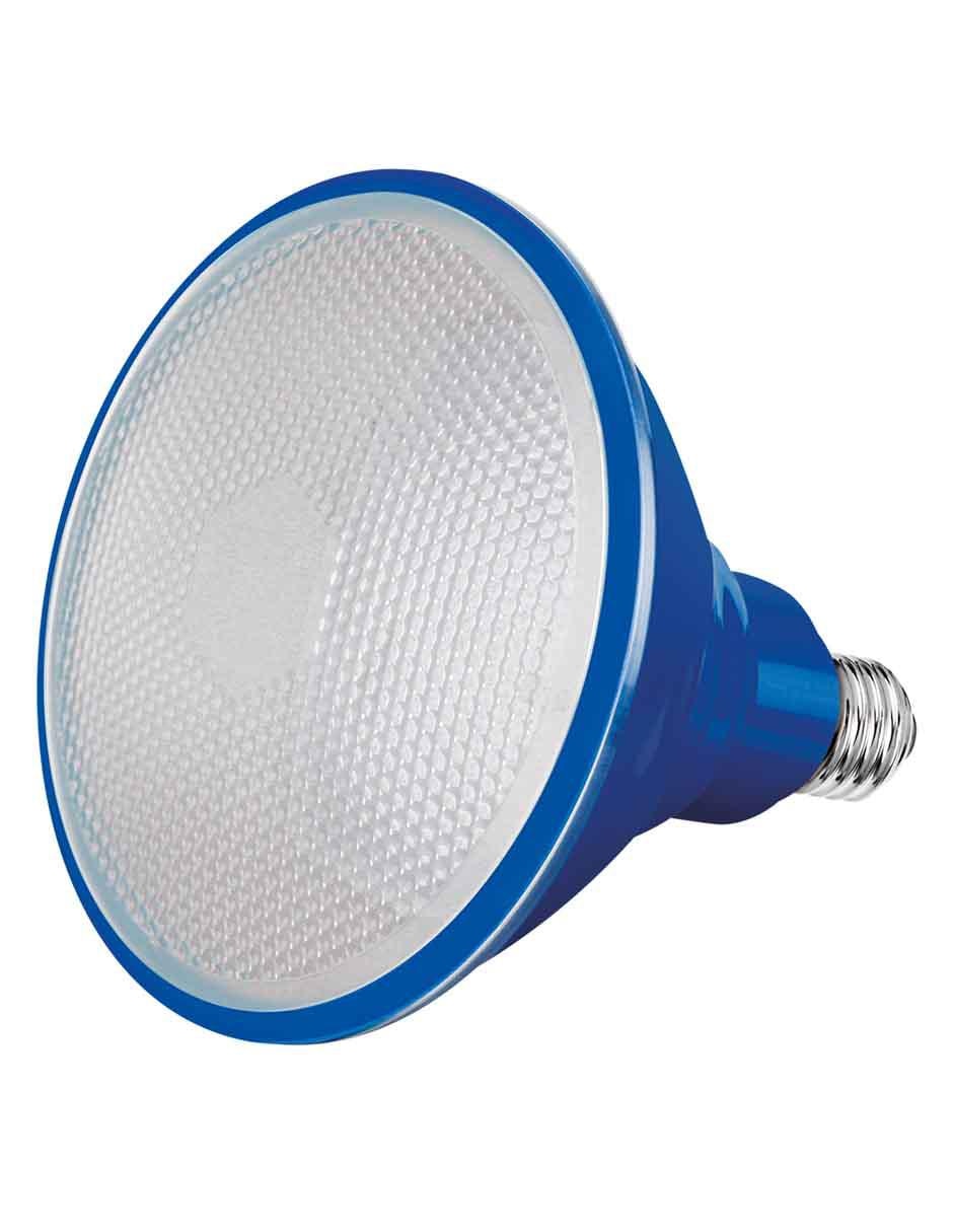 Foco LED PAR 38 12 W azul IP65 Foco LED PAR 38 12 W azul IP65