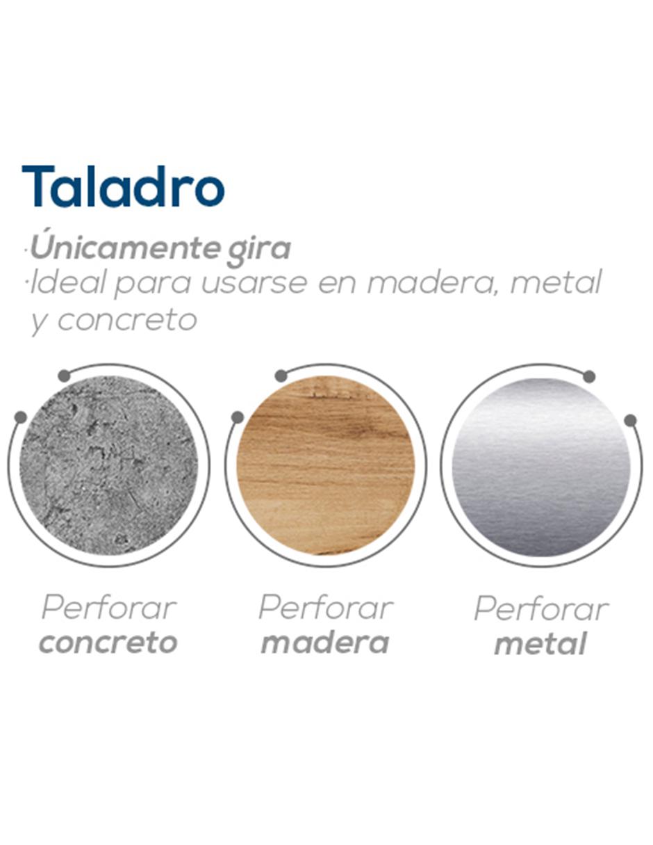 Taladro AKSI 350 W de 3/8 de pulgada Potencia 350 W Broquero de 3/8 de pulgada