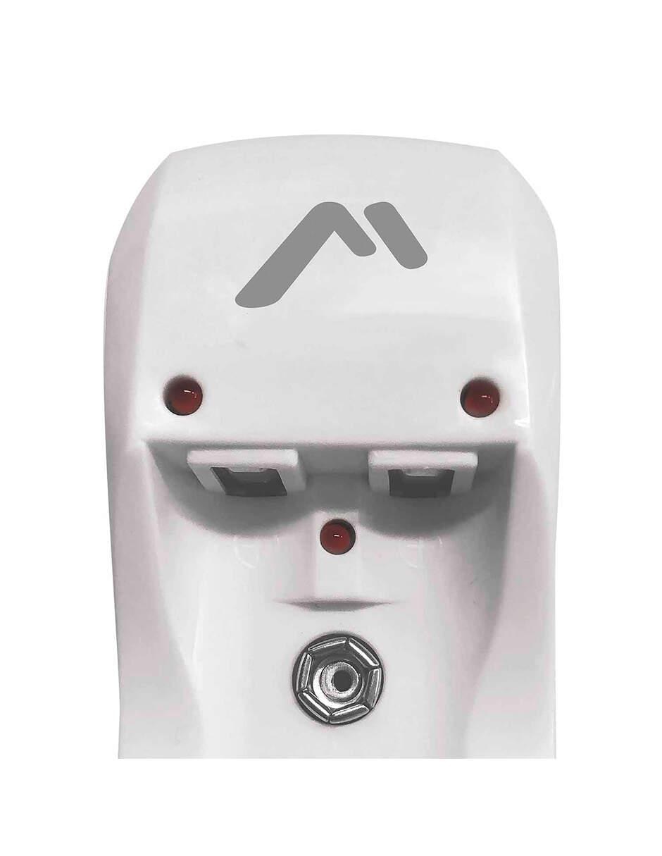 Cargador de baterías Mitzu compatible con doble A, triple AA, 9V y ni-cd