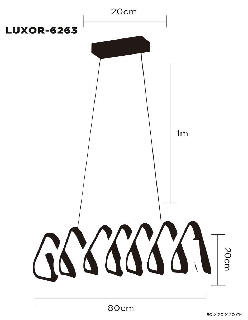 Lámpara led Luxor 9