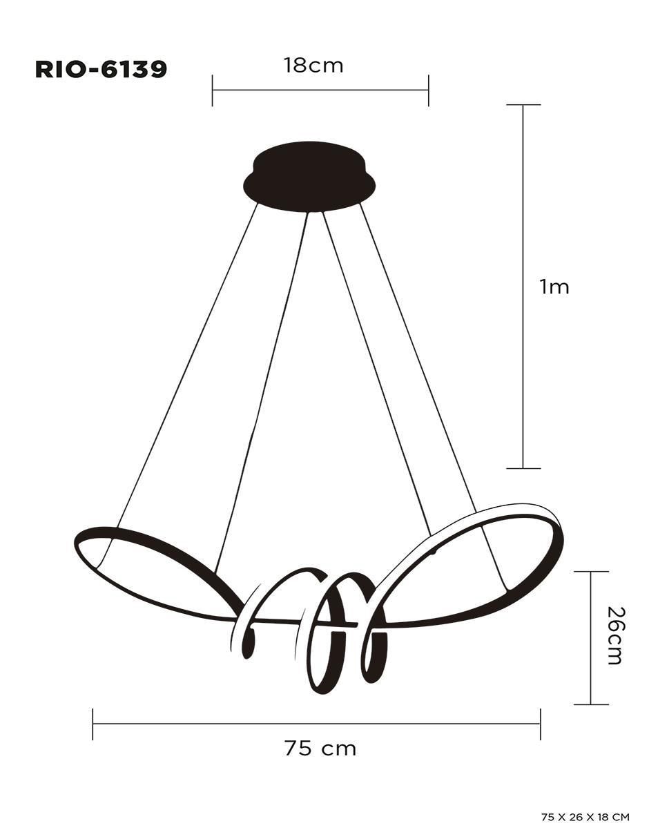 Lámpara Luxica Lighting led Rio