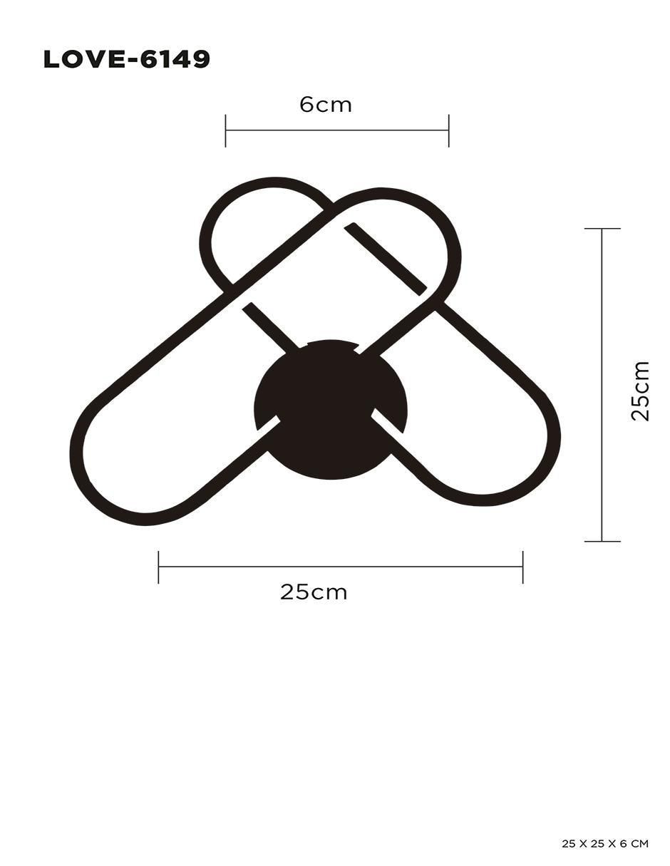 Lámpara Luxica Lighting led Love
