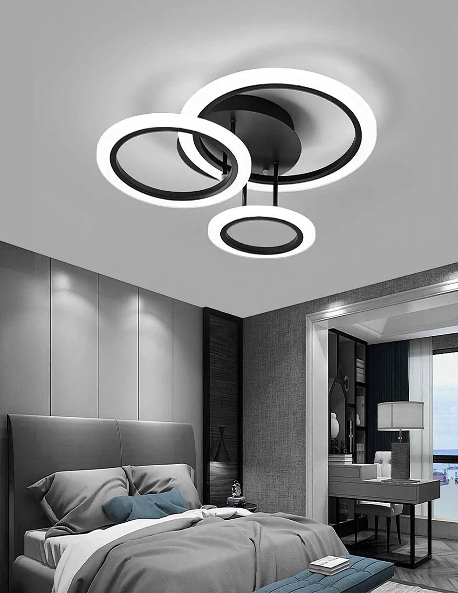 Lámpara de techo LED Ondas 4