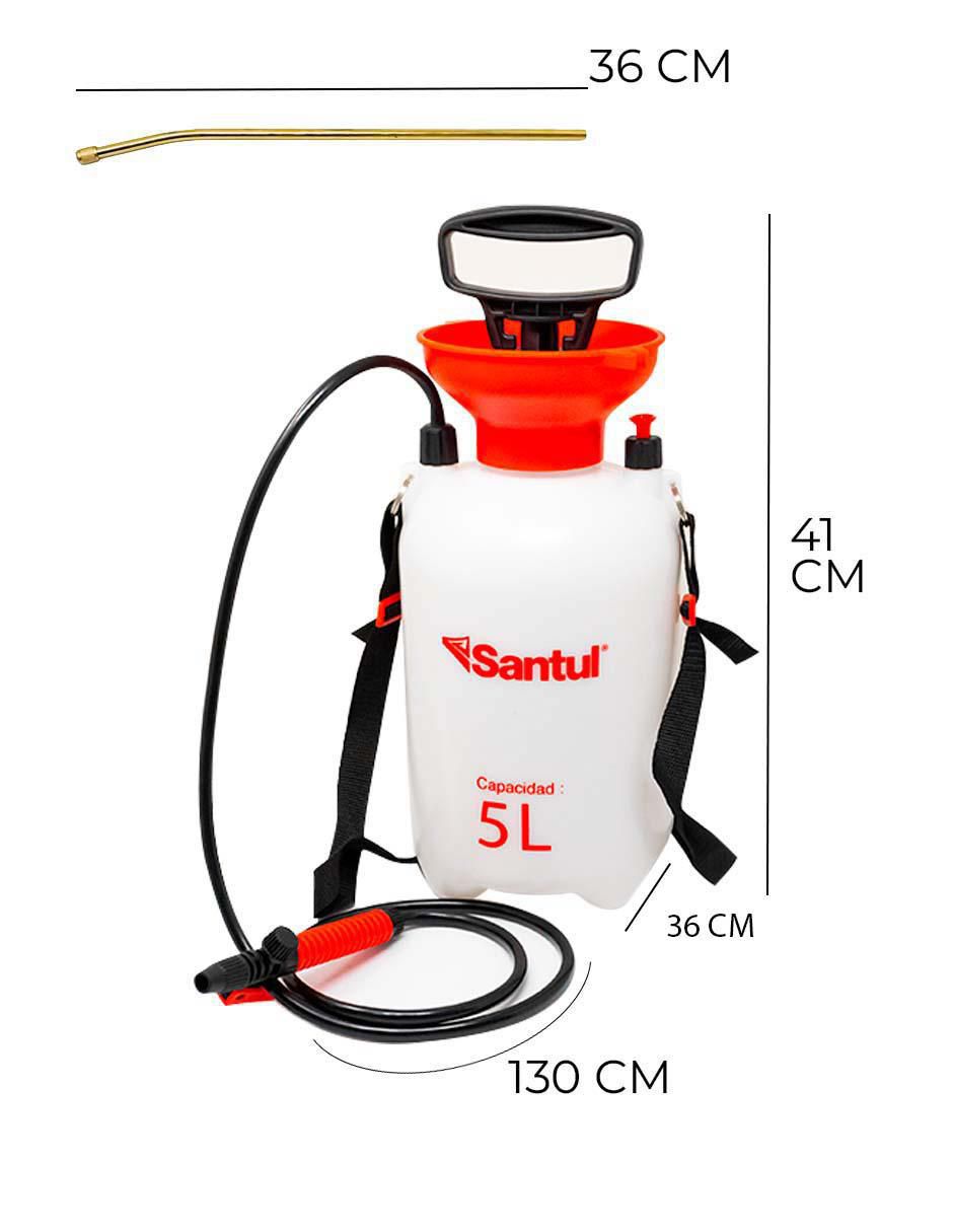 Bomba fumigadora manual de 5 litros 6