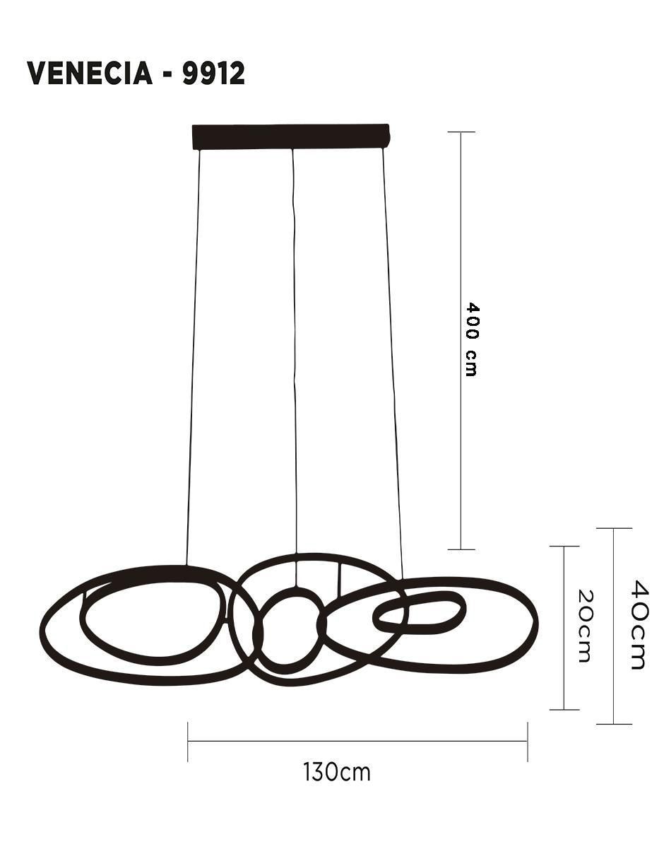 Lámpara Luxica Lighting led Venecia
