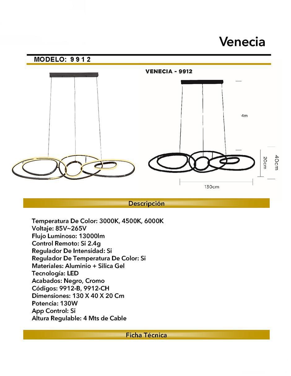 Lámpara Luxica Lighting led Venecia