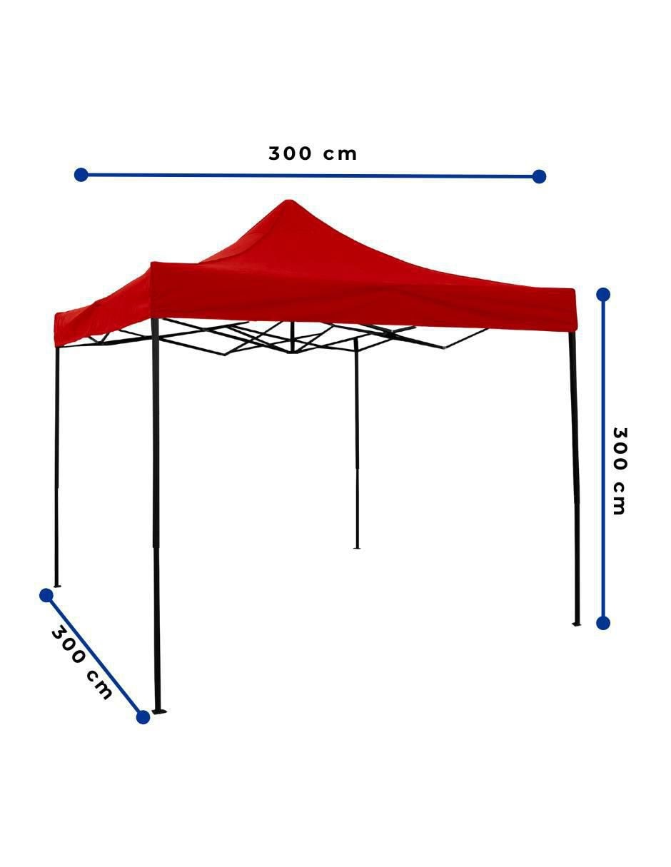 Carpa Styrka ancho 300 cm x largo 300 cm