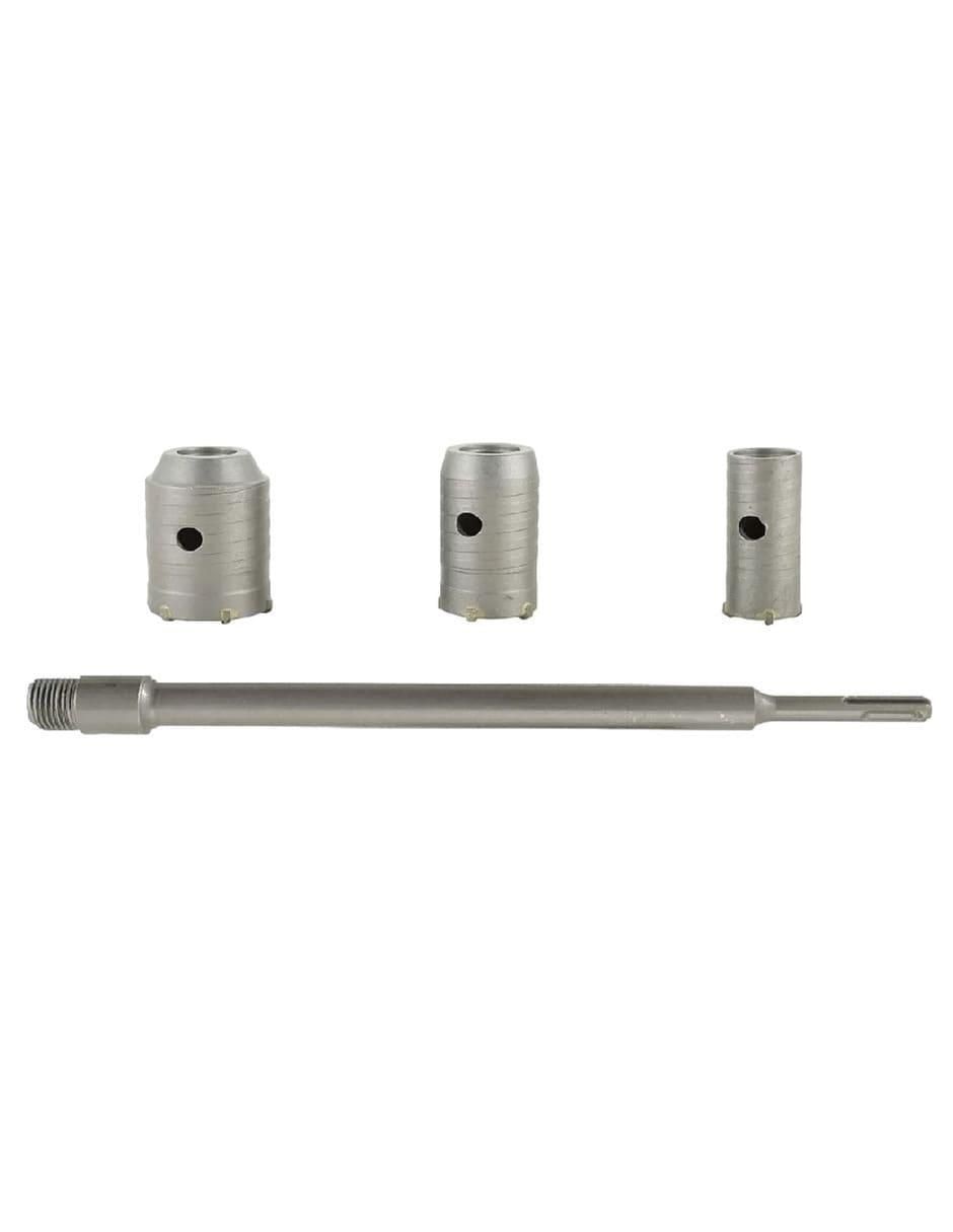 Juego de brocas para concreto con 4 piezas