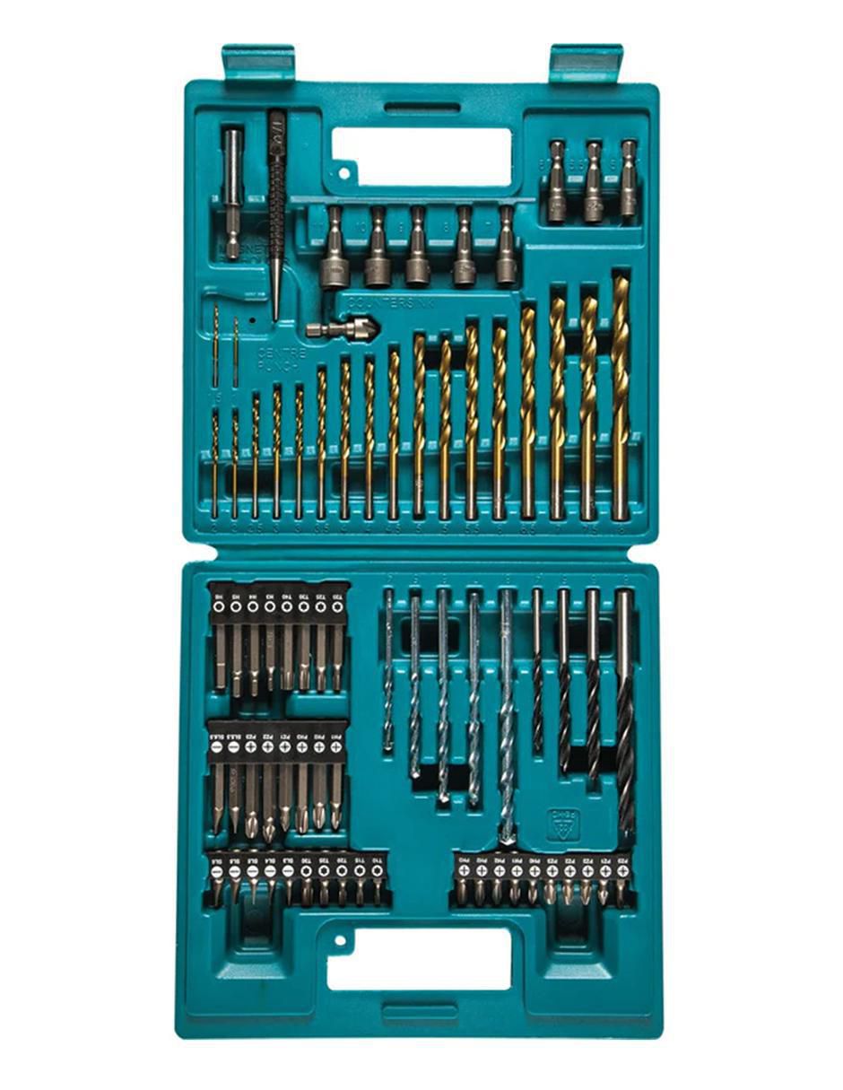 Juego de brocas para madera con 75 piezas