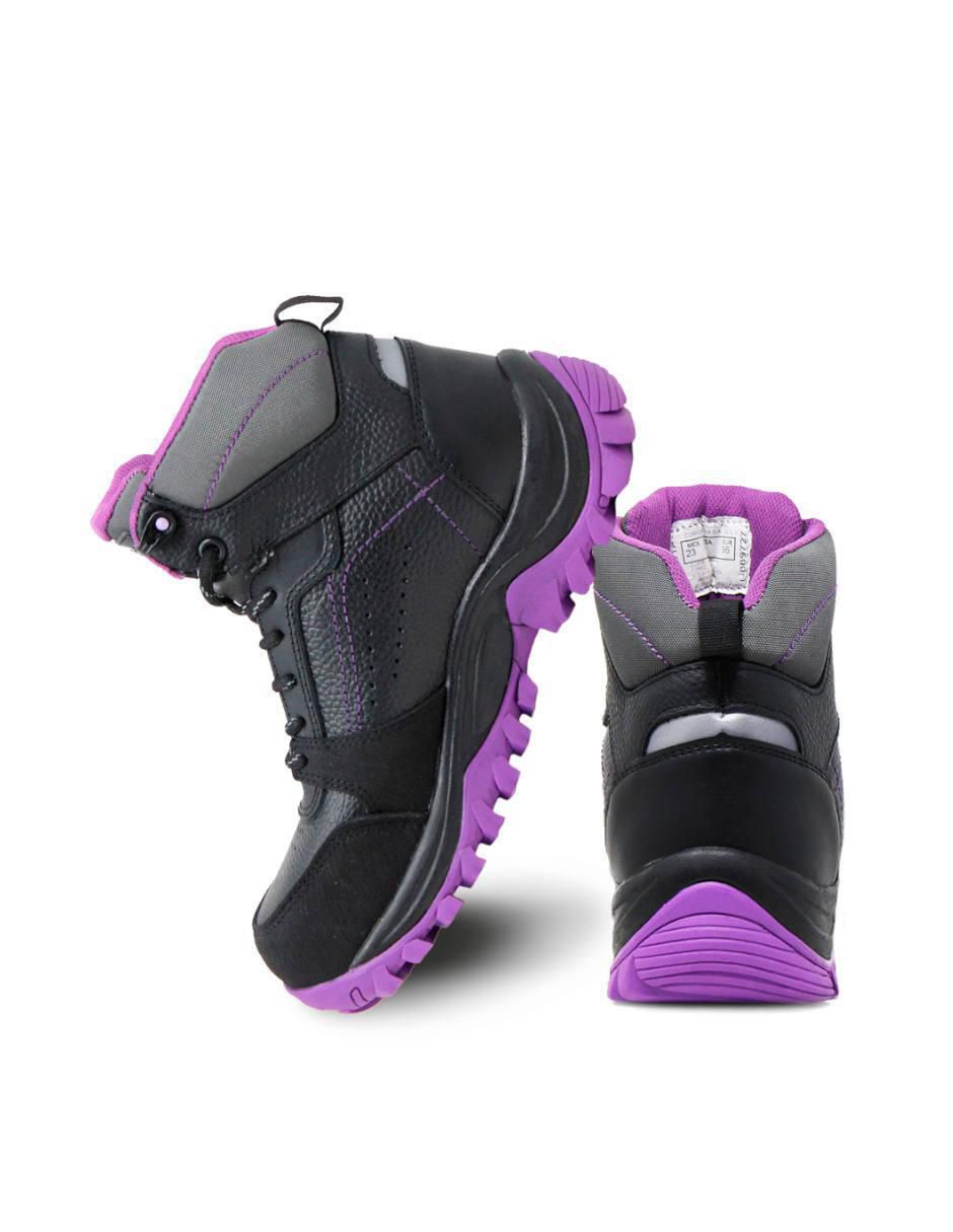Bota industrial de piel