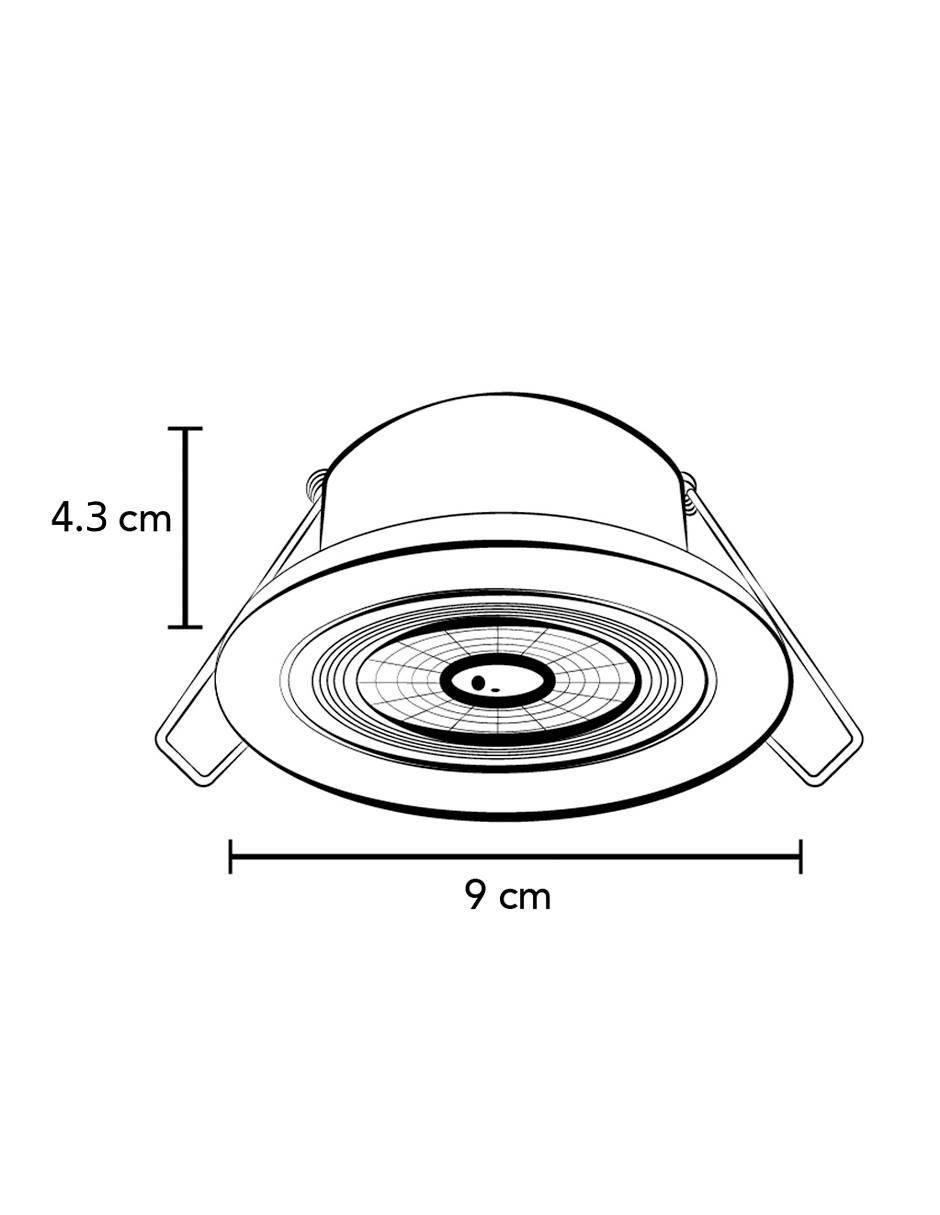 Plafón LED 6