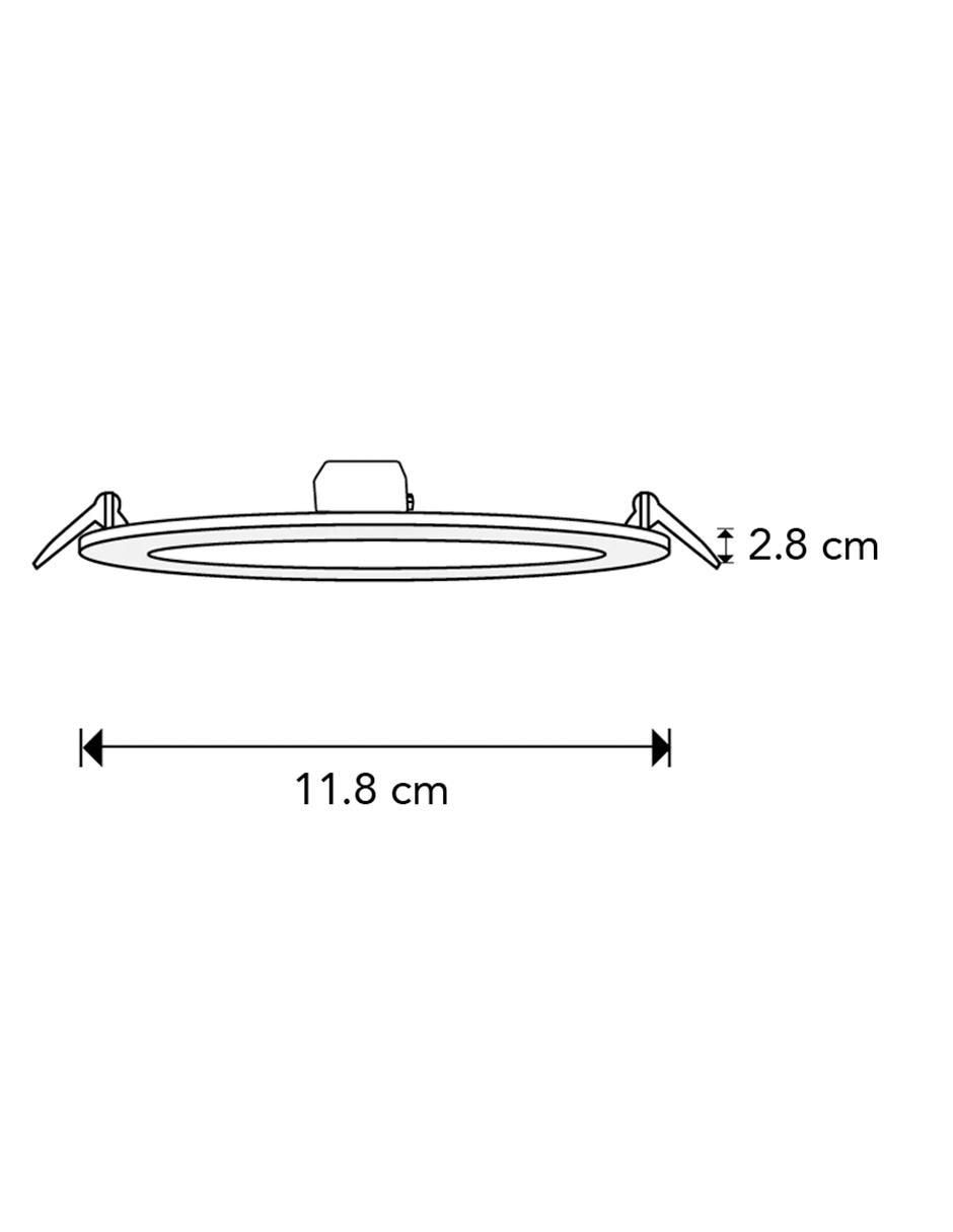 Plafón LED 8
