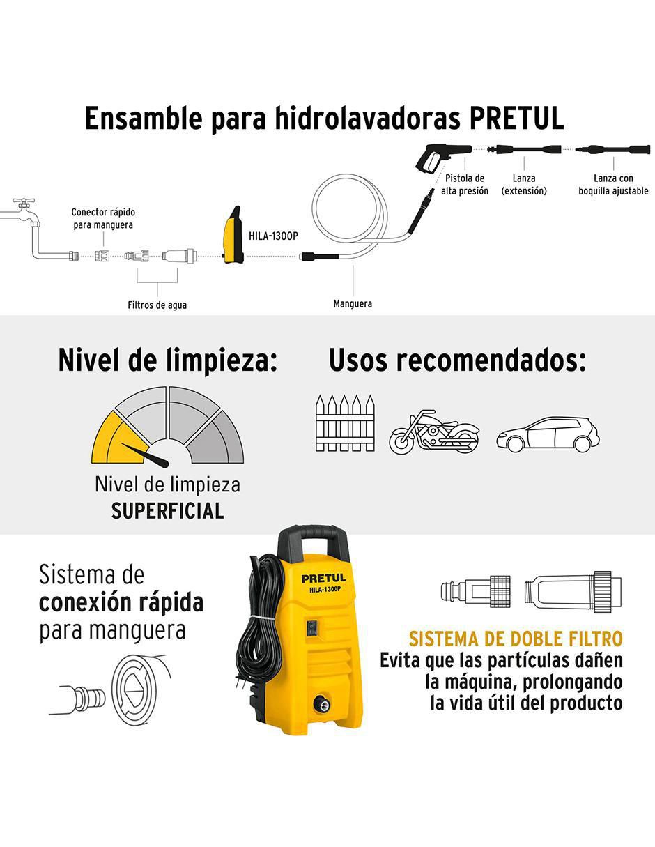 Hidrolavadora H2601 1305 psi 4