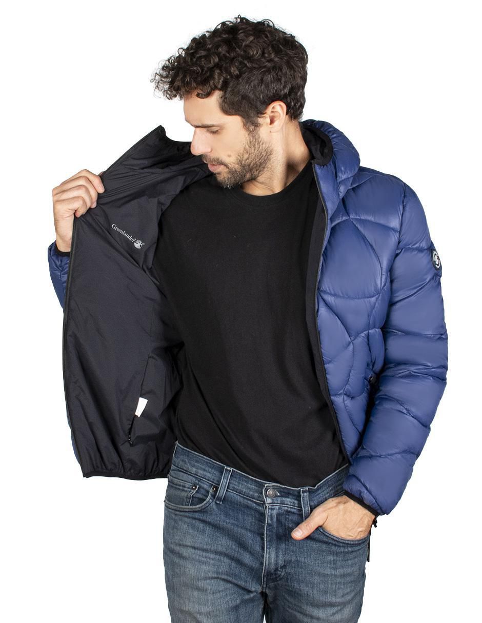Chamarra casual impermeable reversible para hombre 7