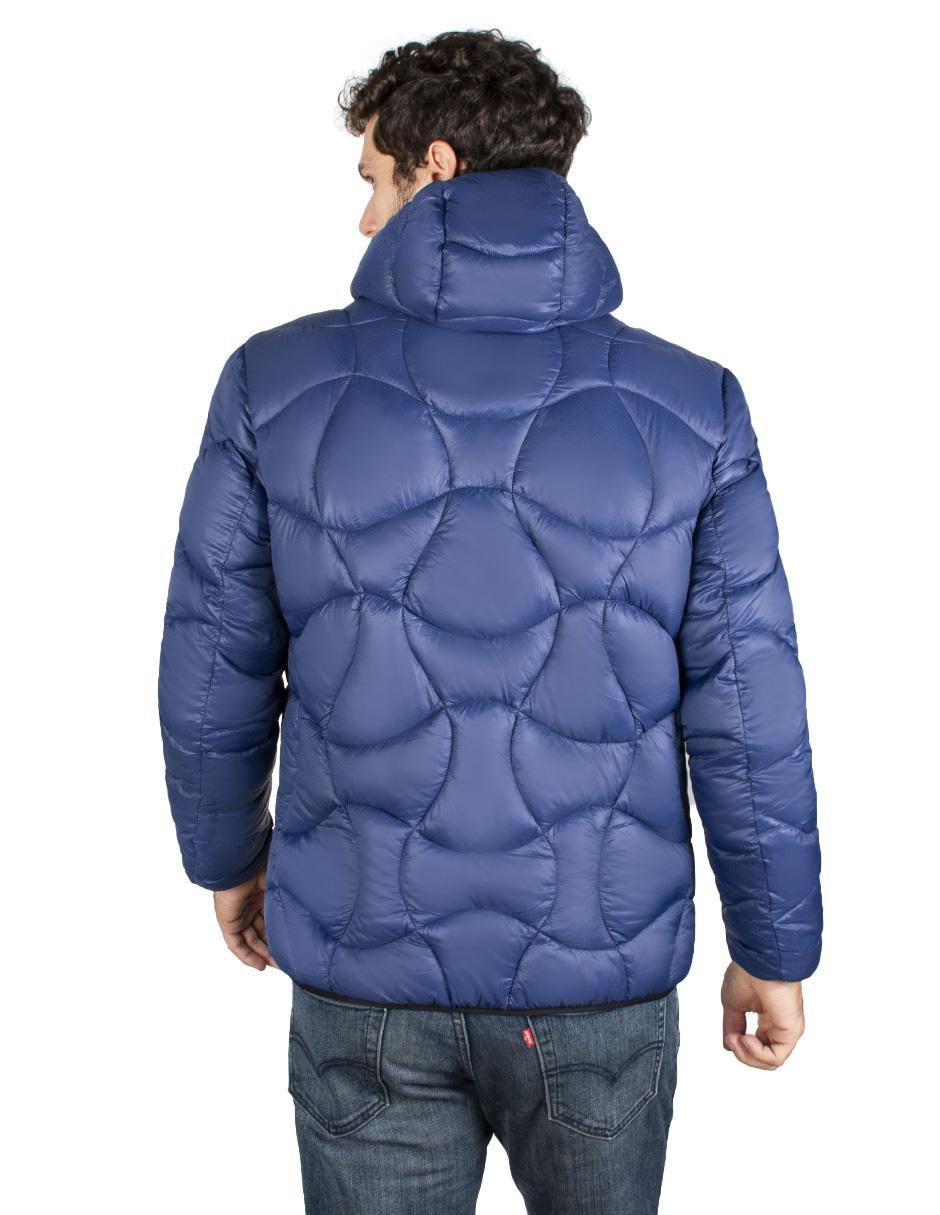 Chamarra casual impermeable reversible para hombre 4