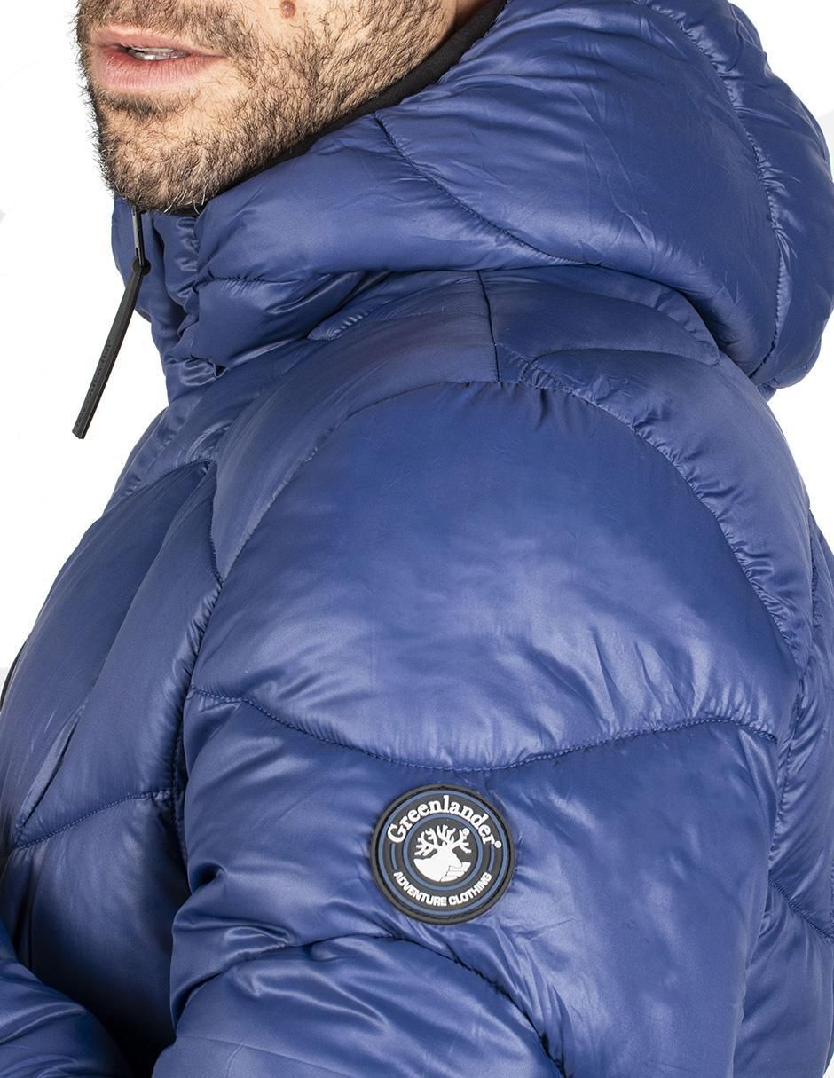 Chamarra casual impermeable reversible para hombre 3