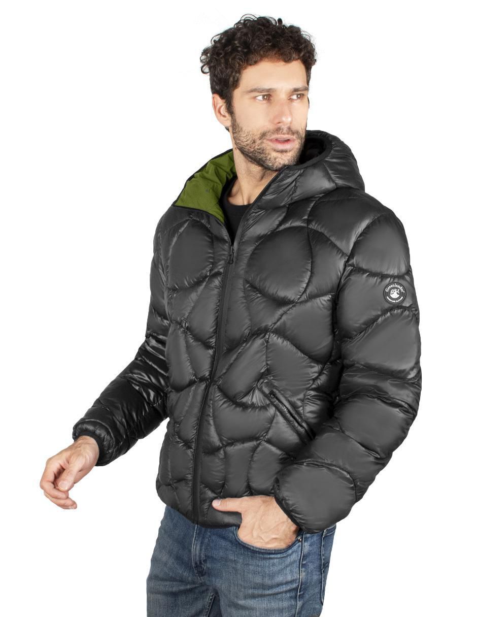 Chamarra casual impermeable reversible para hombre 3