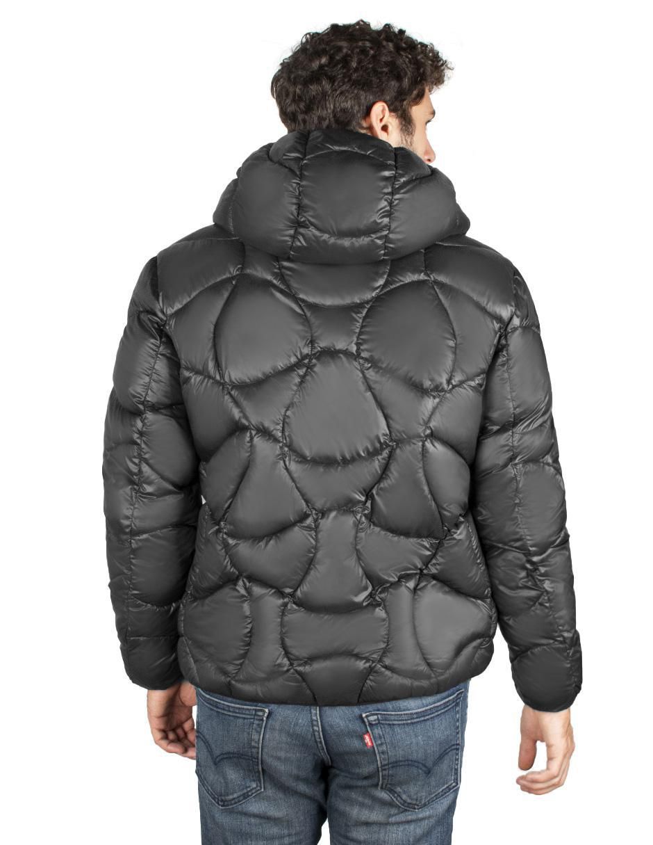 Chamarra casual impermeable reversible para hombre 4