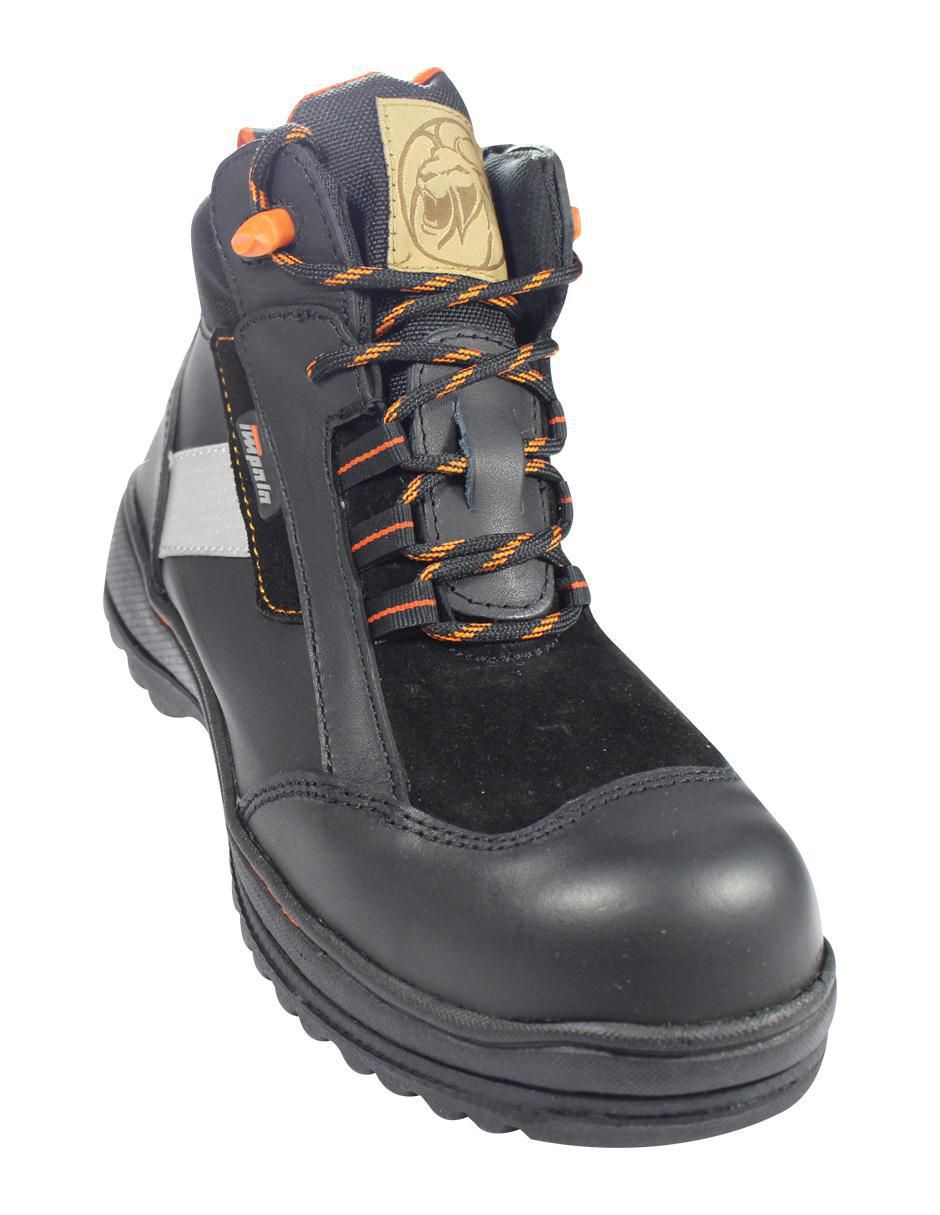 Bota industrial de piel
