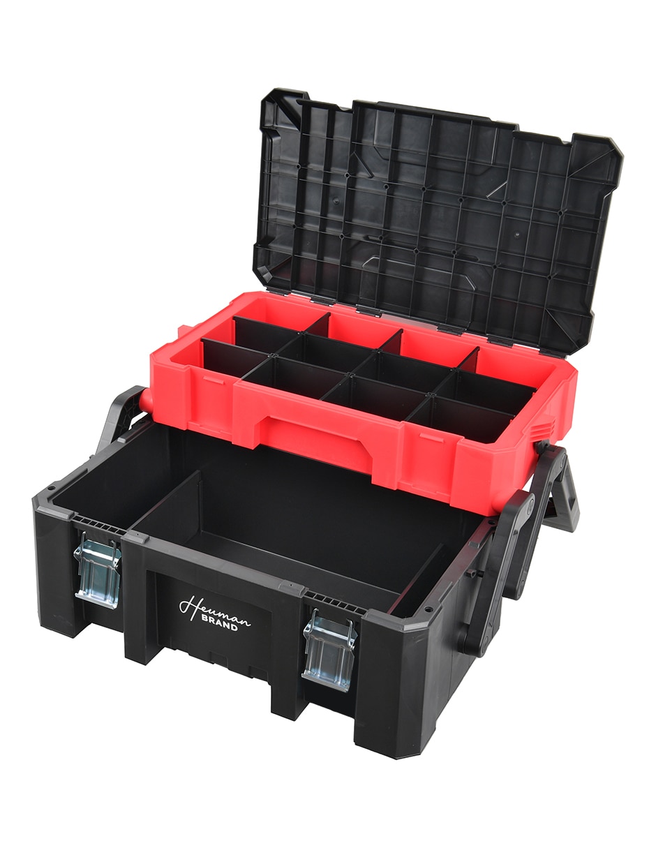 Caja de herramientas 2 compartimentos 3