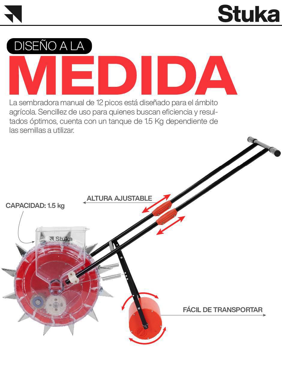 Sembradora manual Forli 6