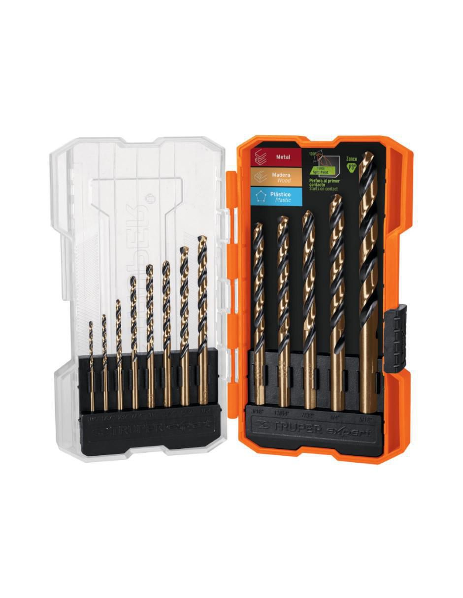 Juego de brocas para metal con 13 piezas Juego de brocas para metal con 13 piezas