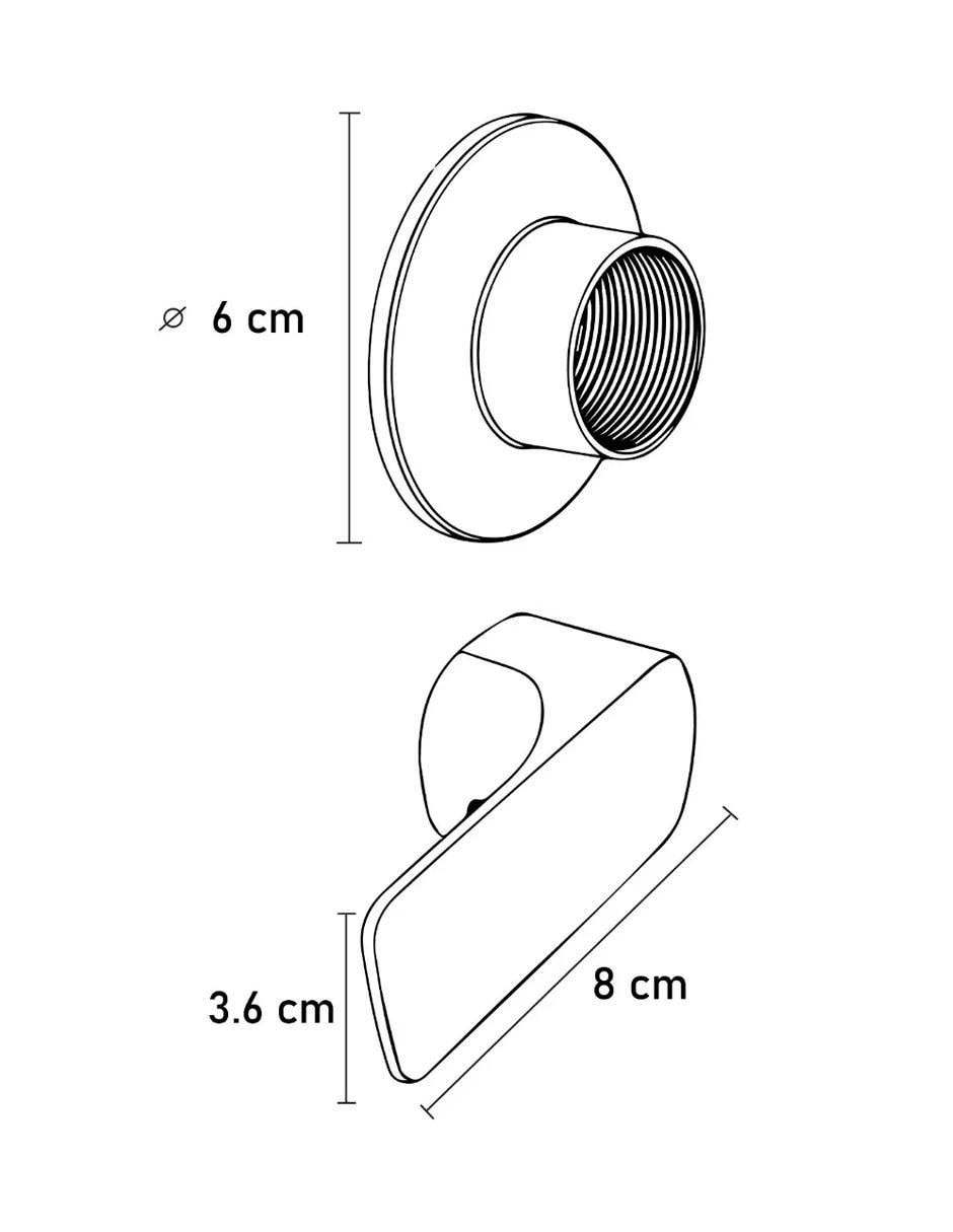 Juego de manerales para regadera