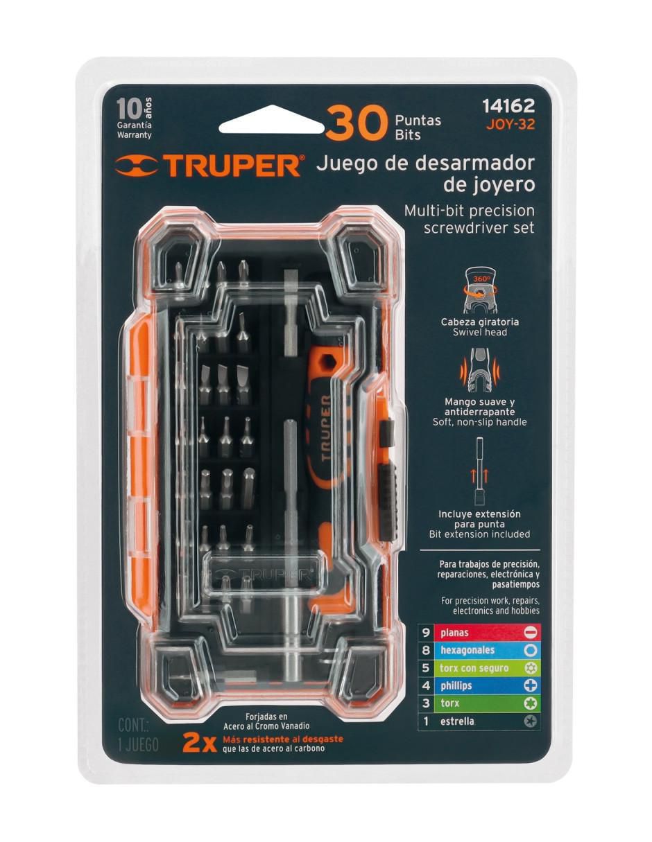 Set de desarmadores 30 piezas