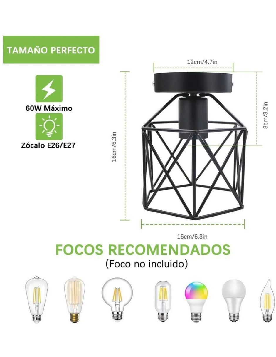 Set lámparas Genérica led