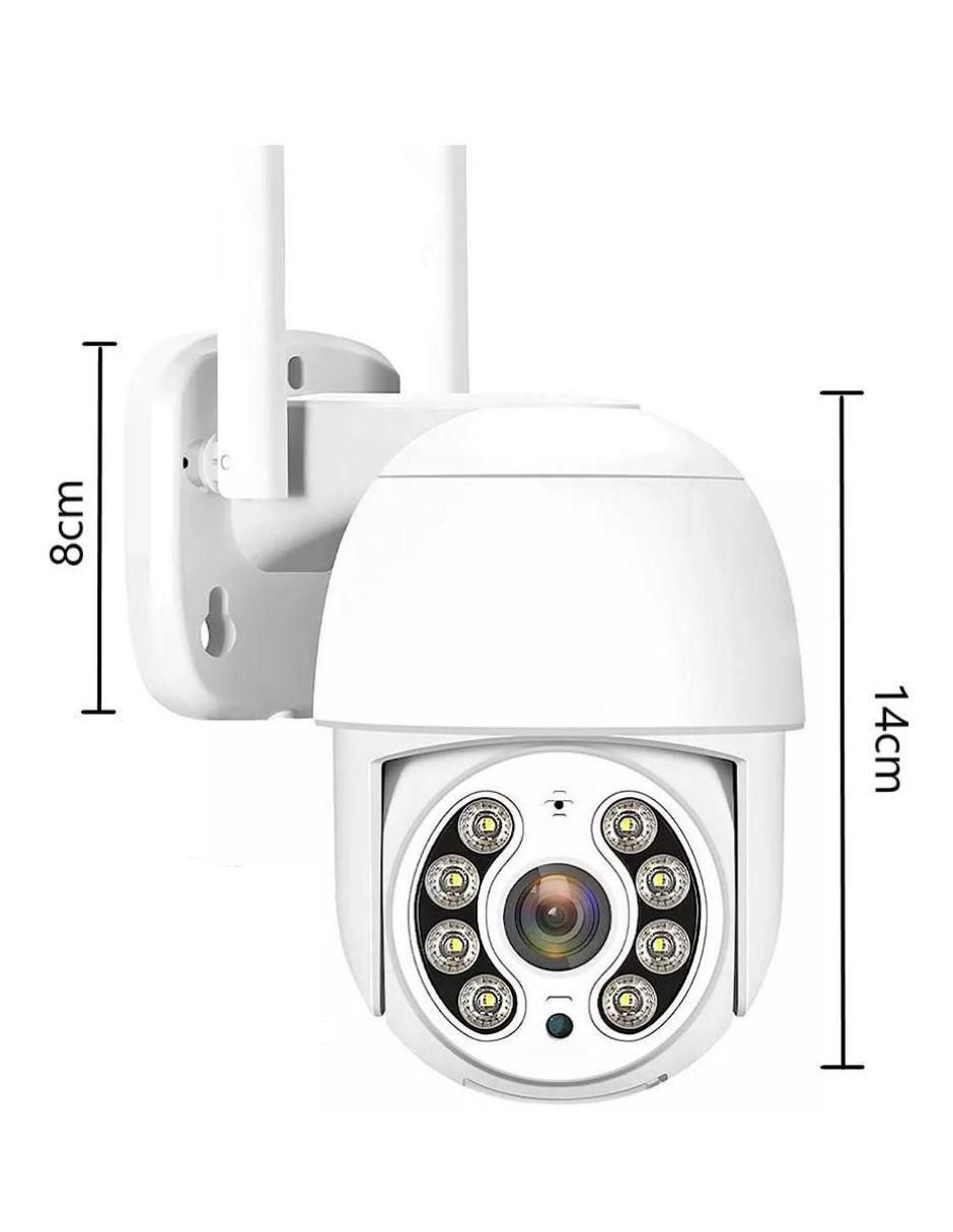 Cámara de seguridad alámbrica HD 360° capacidad para grabar para exterior 5