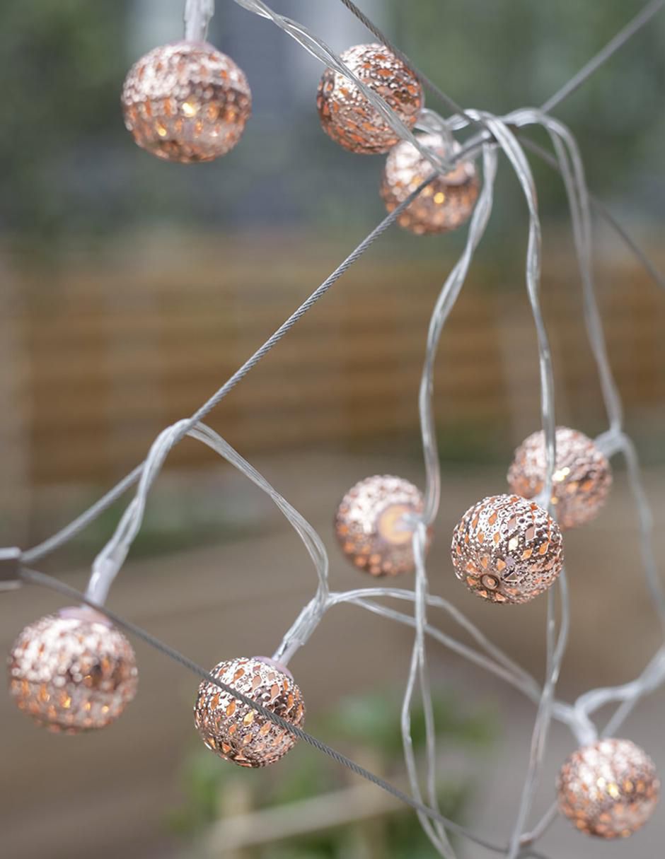Serie de focos de led con 10 focos 4