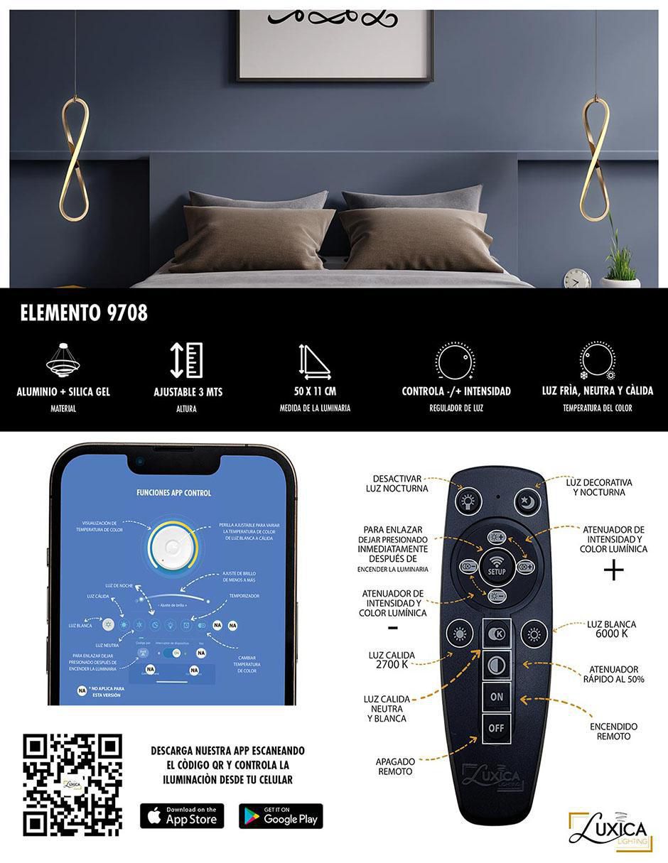 Lámpara Luxica Lighting led