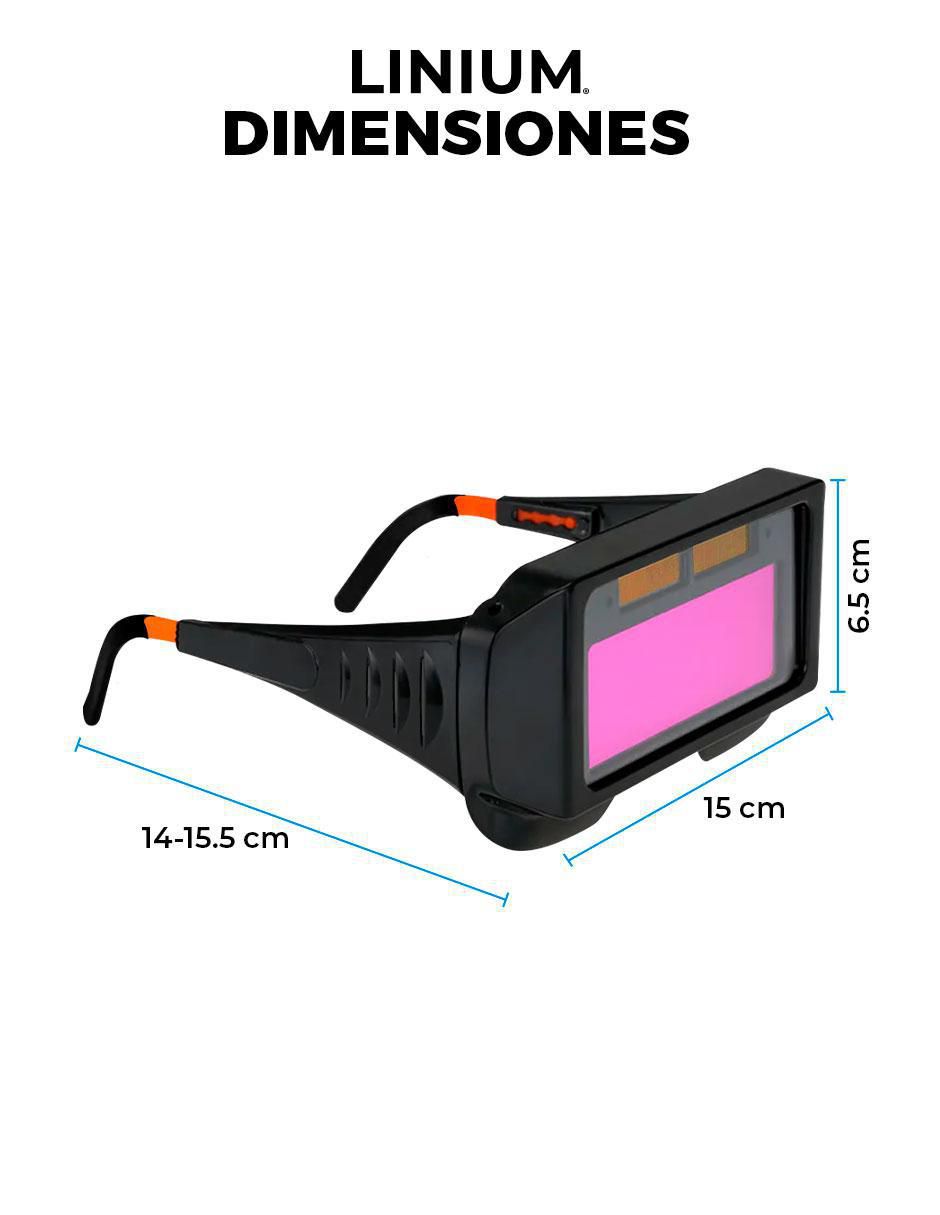 Lentes de seguridad uso industrial de cristal 6