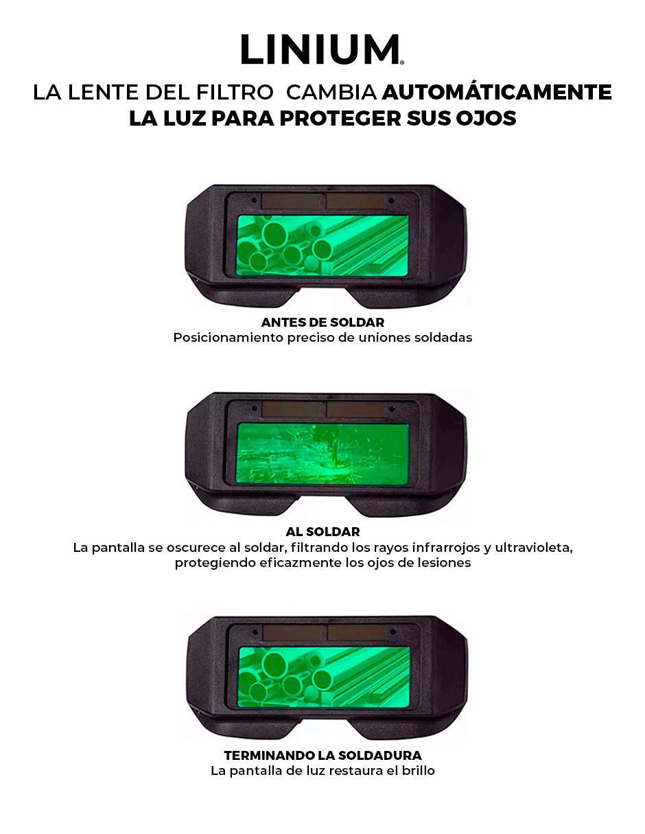 Lentes de seguridad uso industrial de cristal 3