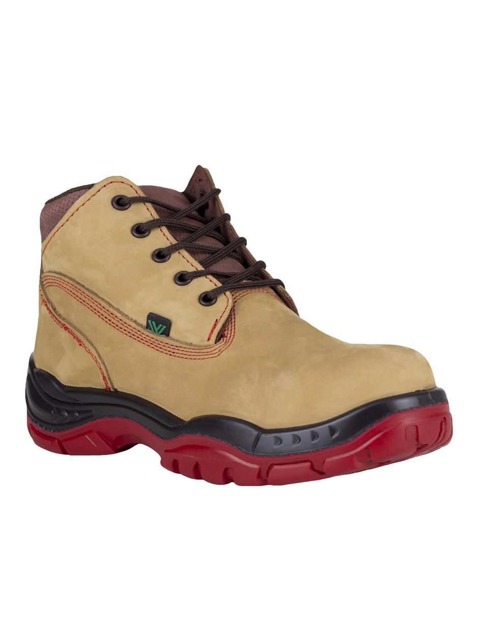 Bota industrial de cuero