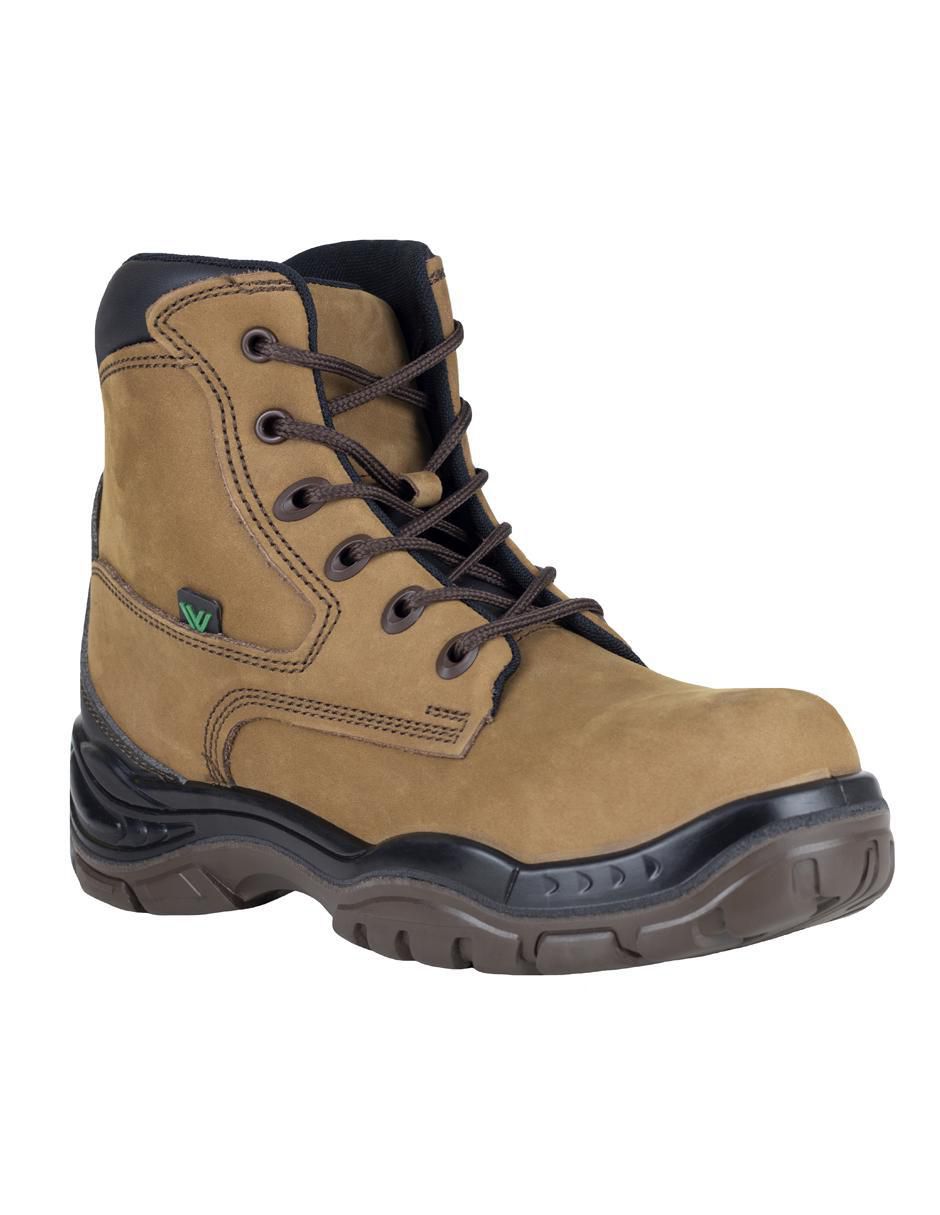Bota industrial de cuero