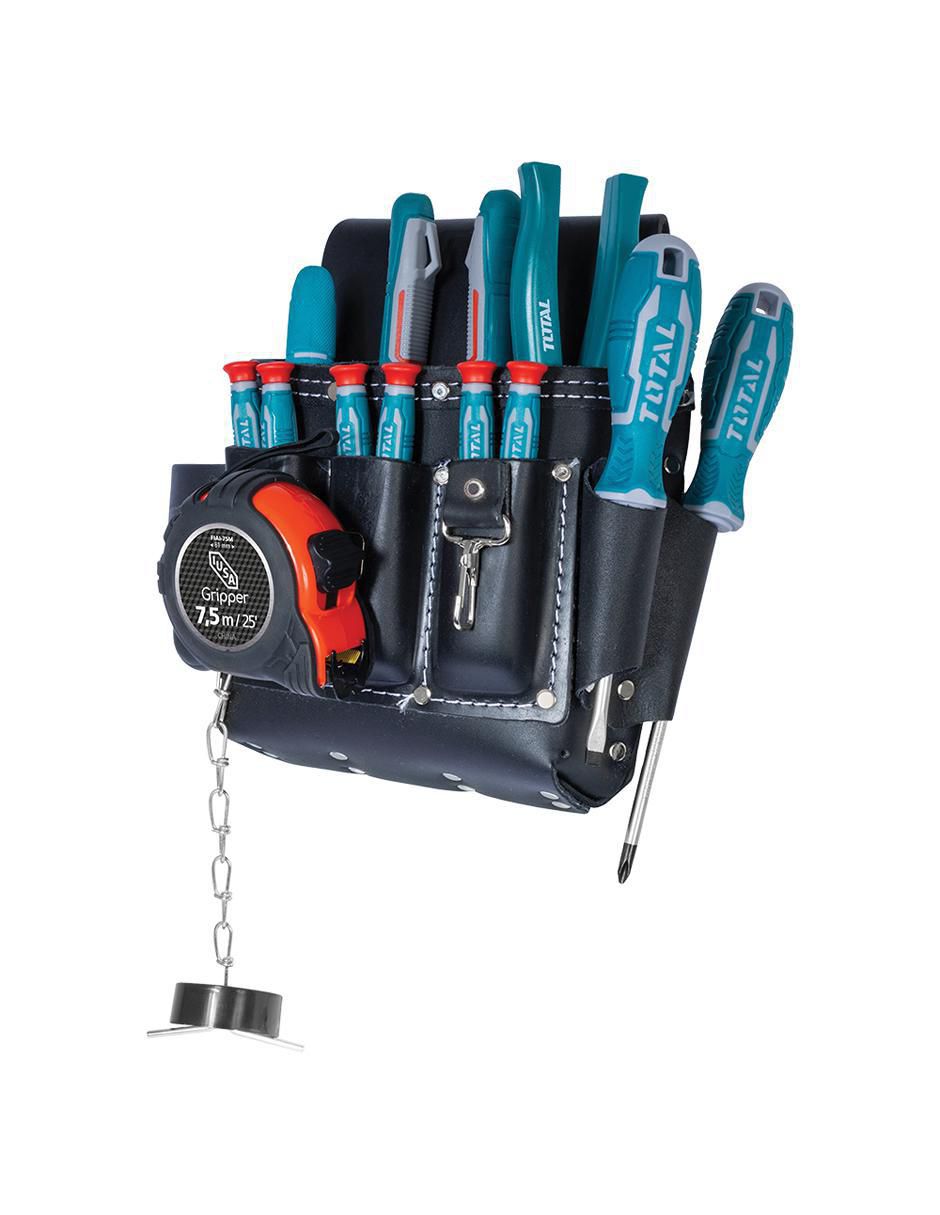 Bolsa portaherramientas multiusos de cuero 2
