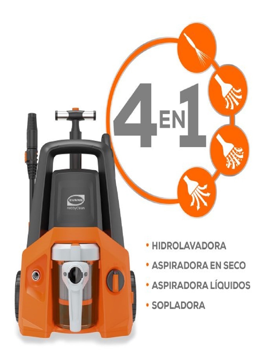 Hidrolavadora HAD08L14ME200 1300 psi