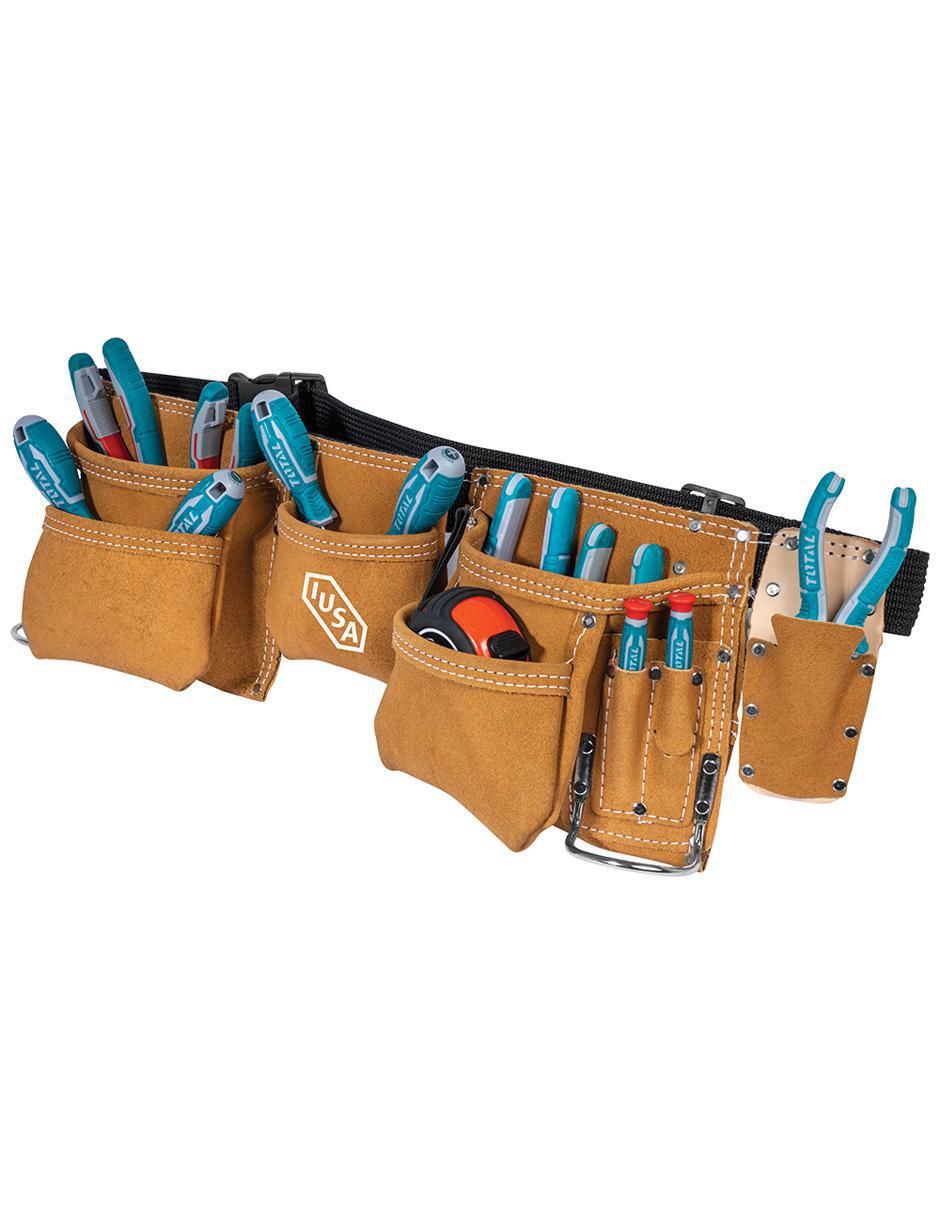 Bolsa portaherramientas multiusos de carnaza 2