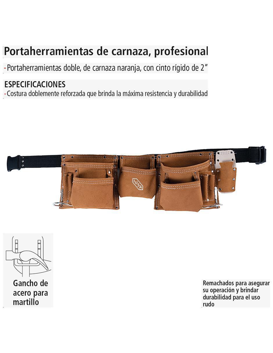 Bolsa portaherramientas multiusos de carnaza 3