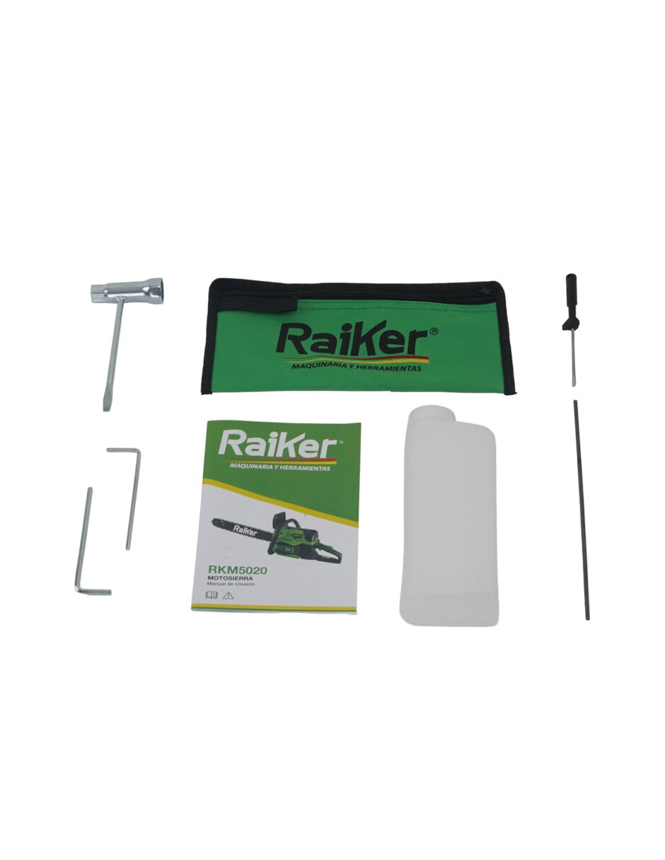 Motosierra a gasolina Raiker RKM5020