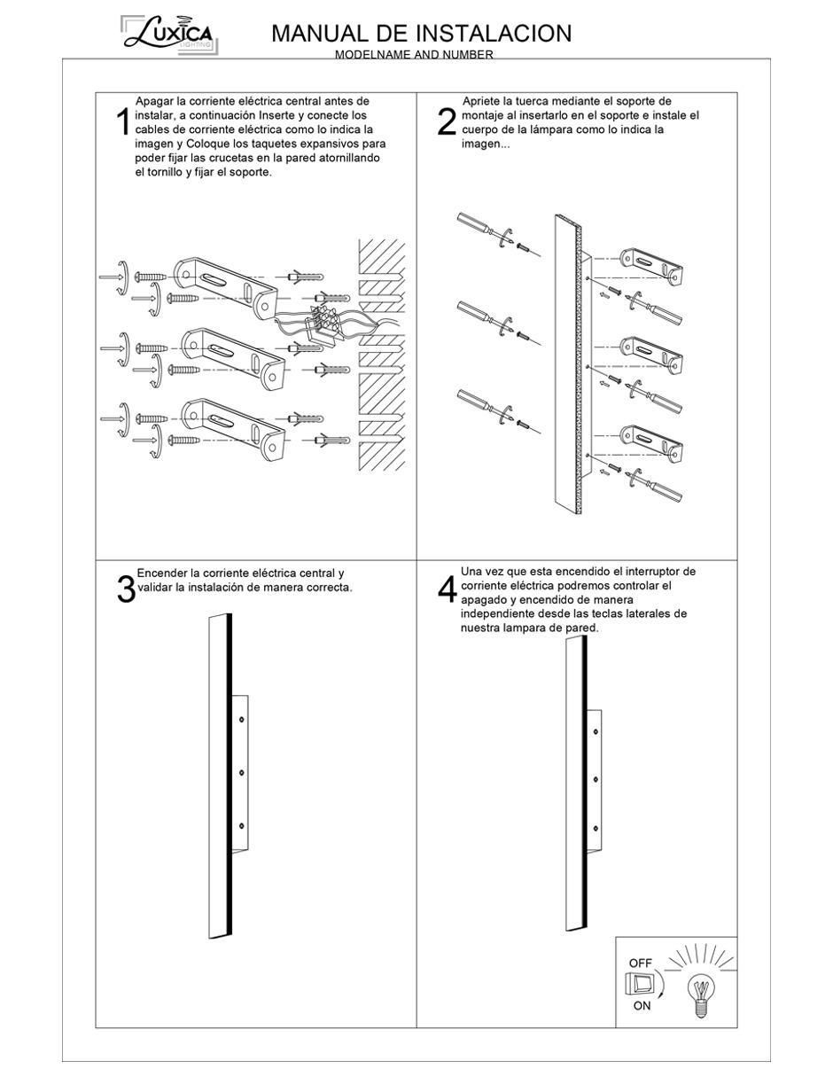 Lámpara Luxica Lighting led